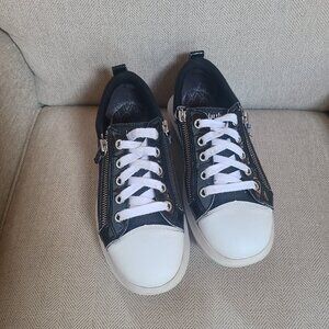 Kybun Nyon 20 Slip Ons Sneakers Black Leather Canvas Women's Size 10.5 Italy